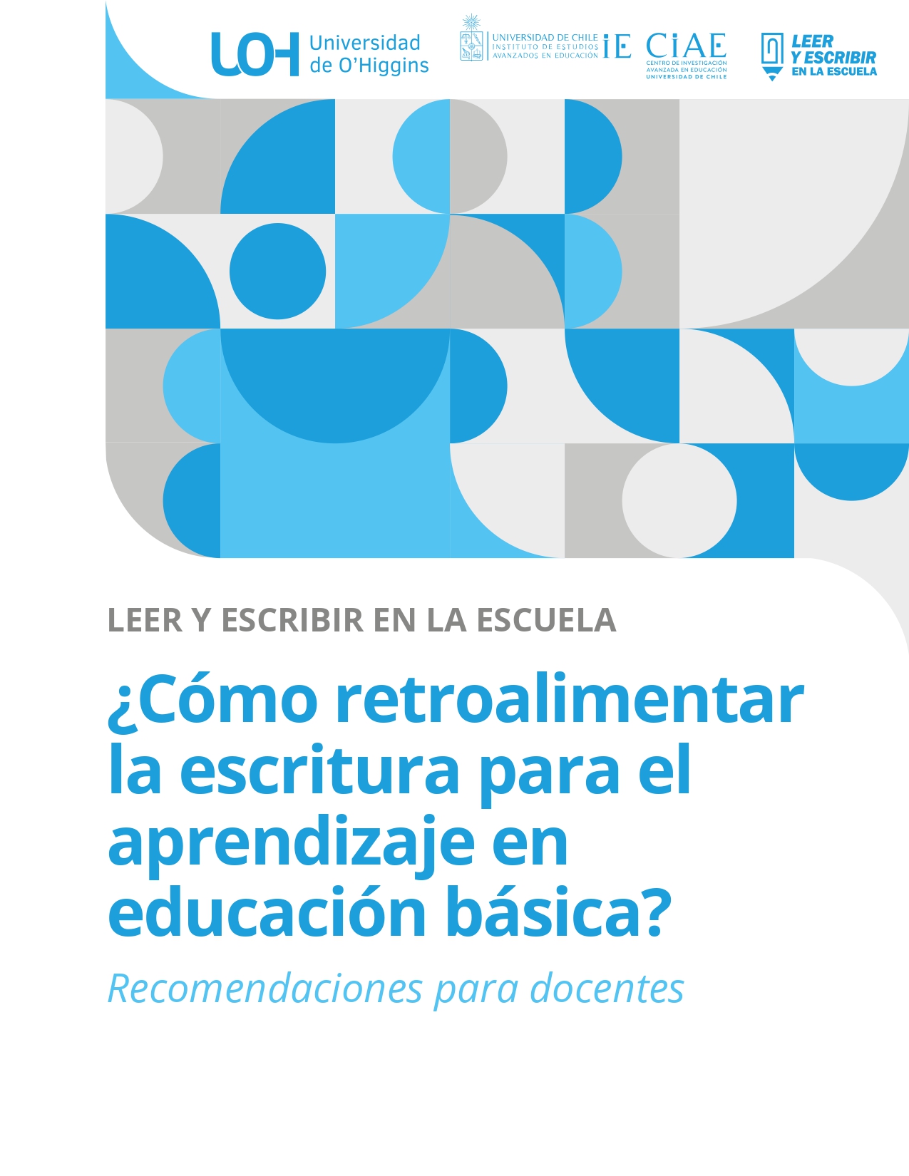 ¿Cómo retroalimentar la escritura para el aprendizaje en educación básica?